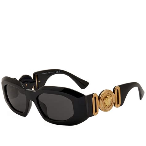 versace sunglasses heart hinge black|Versace Sunglasses .